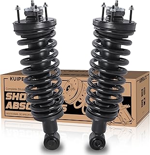 KUIPERAUTO 171346 Complete Front Struts Coil Spring Assembly Compatible for 2003-2011 Ford Crown Victoria/Lincoln Town/Mercury Grand Marquis Front 2x Set Shock Absorbers