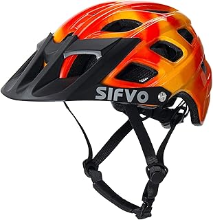 Kids Bike Helmet, SIFVO Kids Helmet Boys and Girls Bike Helmet for Kids 8-14, Youth Bike Helmet with Visor, Safe and Stylish Adjustable Range 52-58cm