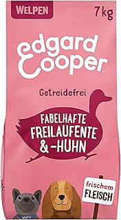 Edgard & Cooper Puppy Food, Dry Food for Dogs (Duck & Chicken, 7 kg), Dog Food Dry, Grain-Free, Natural Ingredients and Fresh Meat, Full of Essential Amino Acids