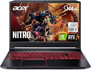 ايسر نايترو 5 لابتوب للالعاب 15.6 انش FHD 144Hz انتل كور i5 10300H حتى 4.5GHz جيفورس RTX 3050 ذاكرة RAM 16GB 1TB SSD بمنفذ PCIe كيبورد باضاءة خلفية واي فاي 6 ويندوز 11 هوم