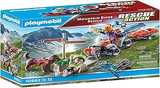 لعبة Playmobil Mountain Biker Rescue