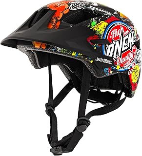 O'NEAL Mountain Bike Helmet Kids Enduro All-Mountain Inner Lining Removable Fidlock Magnetic Closure Mesh Rooky Youth Helmet