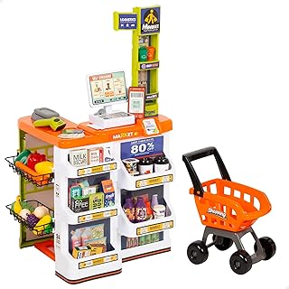 ColorBaby 47965 Supermarket Toy with Trolley