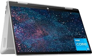 لابتوب اتش بي بافليون x360 بشاشة لمس 14 بوصة FHD ومعالج انتل كور i3-1315U الجيل 13 وذاكرة RAM سعة 8 جيجابايت وSSD 256 وبطاقة رسومات UHD بنظام تشغيل ويندوز 11 هوم 14-ek1099nr 2024