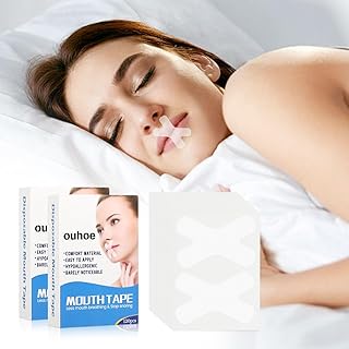 Mouth Tape for Sleeping 240 Pieces Mouth Plasters Sleeping Mouth Adhesive Night Mouth Tape Sleep Snoring Plasters Sleep Tape for Better Sleep and Breathing