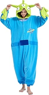 ressber Unisex Adult Onesie Pajamas Animal One Piece Halloween Costume Christmas Sleepwear Jumpsuit