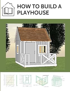 How to build a playhouse: Wooden outdoor playhouse for kids