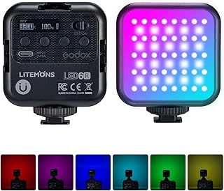 غودوكس مصباح فيديو LED6R RGB