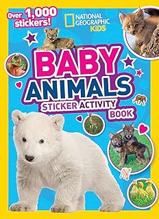 Baby Animals Sticker Activity Book: Over 1,000 Stickers!