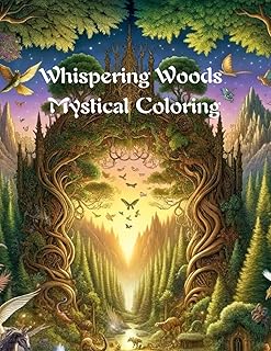 Whispering Woods: Mystical Coloring