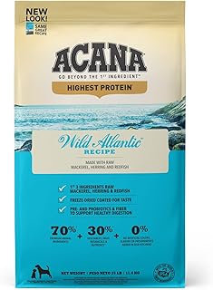 ACANA® Highest Protein, Wild Atlantic, Grain Free Dry Dog Food, 25lb