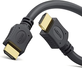 كونكتو كيبل HDMI عالي السرعة مع موصلات ايثرنت مطلية بالذهب بدقة 4 كيه الترا اتش دي 1080 بكسل ثلاثية الابعاد بطول 5 قدم