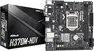 اسروك لوحة ام H370M-HDV LGA1151/ انتل H370/ DDR4/ ساتا3&يو اس بي3.2/ مايكرو ايه تي اكس