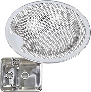 Kitchen Sink Strainer - Lavatory Sink Strainer | Filter Bathroom Sink, Utility, Slop, Laundry, And Lavatory Sink Drain Filter Hair Catcher