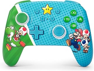 PowerA Enhanced Wireless Controller for Nintendo Switch - Super Star Friends