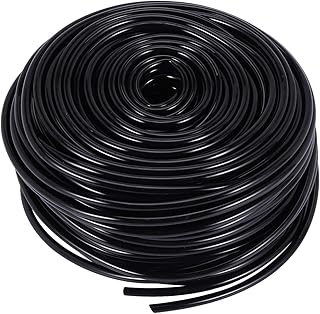 200Ft 1/4 Inch Blank Distribution Tubing Drip Irrigation Hose Garden Watering Tube Line