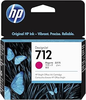 خرطوشة حبر اصلية 29 مل بلون ارجواني فاتح موديل رقم HP 712 (3ED68A) لطابعات ديزاين جيت T650 وT630 وT230 وT210 وطابعات ستوديو بلوتر من اتش بي