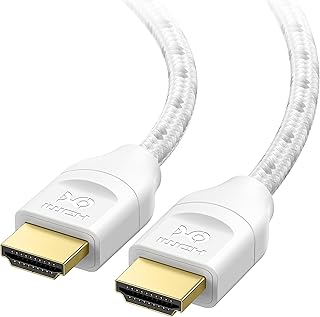 كيبل ماترز [كيبل HDMI مضفر فائق السرعة 48 جيجابايت في الثانية 8K HDMI بطول 9.8 قدم / 3 متر مع 8K عند 60Hz و4K بتردد 240Hz ويدعم HDR لبلاي ستيشن 5 واكس بوكس سلسلة X/S وRTX3080 / 3090 وتلفزيون ابل