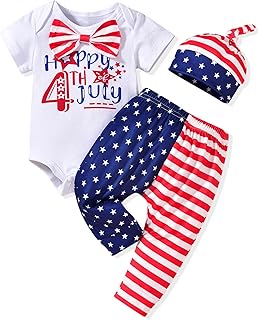 fioukiay Baby Boy My 1st 4th of July Outfit Clothes