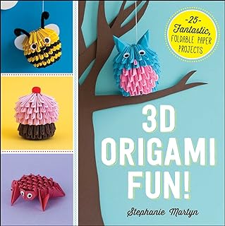 Adams Media Corporation 3D Origami Fun!: 25 Fantastic, Foldable Paper Projects