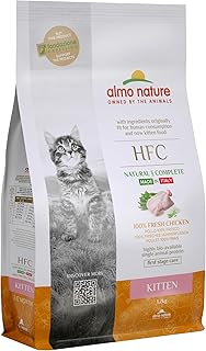 Almo Nature HFC Kitten - dry cat food with fresh chicken, originally high-quality for food contact and are now used for cat food.