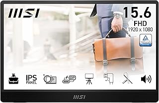 MSI PRO MP161 E2U، من ام اس اي، LCD، 1920 x 1080، أسود