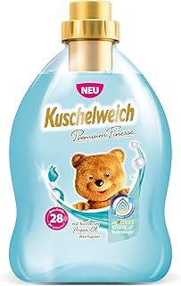 Kuschelweich Premium Finesse Fabric Softener with Argan Oil, Fabric Softener with Special Kuschelweich Fragrance, Fabric Softener 750 ml