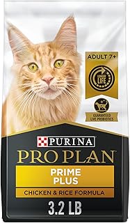 Purina Pro Plan Senior 7+ Nutrient Dense, High Protein Senior Dry Cat Food (Packaging May Vary)