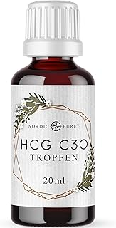 HCG Drops for Metabolic Treatment (HCG Diet) in Potency C30 | 100% Hormone-Free | Highest Quality