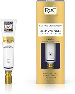 Roc Retinol Correxion المرطب اليومي للتجاعيد العميقة ، SPF 30 ، أنبوب 1 أونصة