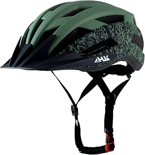 Adult Road Bike Helmet, Men Women Adjustable Mountain Bicycle Helmet with Detachable Visor, 2 Sizes for Youth, Kids, Adult