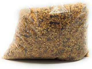 Incense in Scented Grains, Greek Liturgical Incense in Small Grains Myrrh Fragrance 1 kg, Natural Incense to Access with Charcoal for incense, Original Recipe from Mount Athos