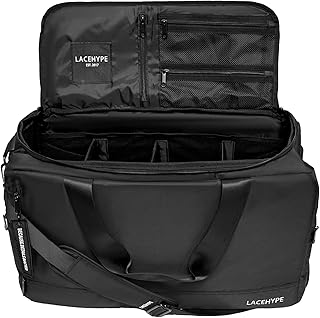 PREMIUM Sneaker Bag, Duffel Bag, Gym Training Bag, Travel Bag, Basketball Bag, Footbal Bag with 3 adjustable compartment dividers