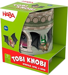 HABA Tobi Knobi - Mau Mau Mau Dice Game from 6 Years - Simple Rules for a Quick Game - Perfect for On the Go and at Home - 2010890002