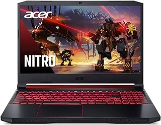 ايسر لابتوب العاب نيترو 5، انتل كور i5-9300H الجيل التاسع، نفيديا جيفورس GTX 1650، شاشة 15.6 انش FHD IPS، واي فاي 6، ويفز ماكس اوديو، كيبورد باضاءة خلفية (16GB RAM/512GB PCIe SSD)