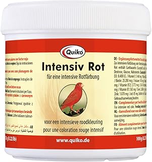 Quiko Intensive Red 100 g Supplementary Food for Ornamental Birds with Red Factor