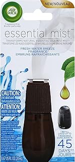 اير ويك عبوة اعادة تعبئة رذاذ موزع الزيوت العطرية، نسيم المياه العذبة، 1 قطعة، معطر جو
