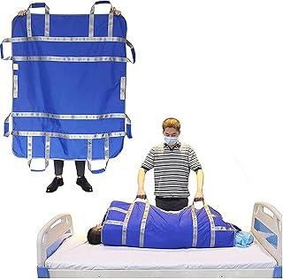 Multipurpose Positioning Bed Pad with Reinforced Handles Transfer Sheet,for Body Lifting, Turning Repositioning,for Elderly, Caregiver Adult Lift Sheet