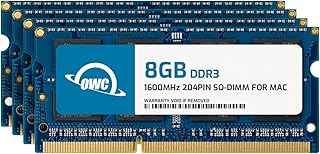 OWC 32GB (4x8GB) PC3-12800 DDR3L 1600MHz SO-DIMM 204 دبوس CL11 مجموعة ترقية الذاكرة لجهاز اي ماك