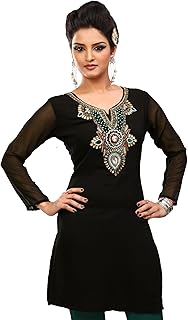 Designer India Tunic Top Women's Indian Kurti Party Dress Blouse