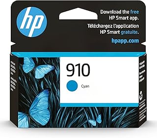 HP 910 | خرطوشة حبر | تعمل مع سلسلة HP OfficeJet 8000 | ازرق سيان | 3YL58AN