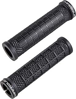 MARQUE Grapple MTB Grips - Mountain Bike Grips With Single Lock On Collar For Handlebar, Bike Handle Grips Works With BMX, E-bike, Scooter, Beach Cruiser & Most Adult Bicycle Handlebar Grips Anti-Slip