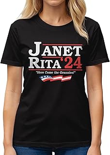 قمصان AstroFazz Janet Rita 2024 - قميص الأب - قمصان الأب - أفضل تي شيرتات للأب - هدايا للأب