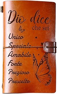 Welsky Donna2 Gift Women Birthday Gifts for Women 140 Page Leather Journal Inspirational Gifts for Best Friends Sister Colleague Christmas-2