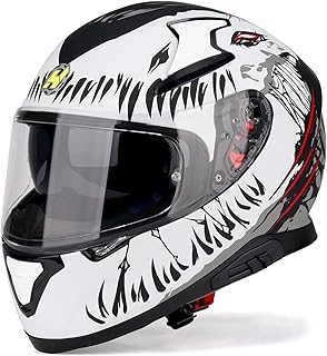 HAX Full Face Motorcycle Helmet