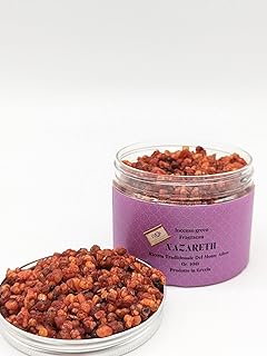 بخور بحبوب معطرة، بخور طقوسي يوناني في حبيبات صغيرة، عطر الناصرة 100 غرام، بخور طبيعي للوصول إليه مع عصي الفحم للبخور، الوصفة الاصلية لجبل اثوس