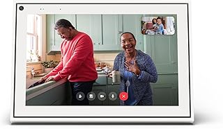 Facebook بوابة الفيديو الذكية للاتصال 10 بوصة مع Alexa أبيض (ألعاب إلكترونية)، من فيس بوك