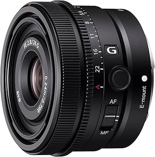 سوني عدسة SEL24F28G بإطار كامل عدسة FE 24mm F2.8 G عدسة ثابتة من سلسلة G الممتازة