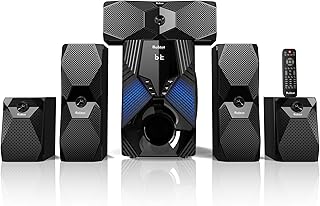 Home Theater Systems Surround Sound System for TV - 1000 Watts 8-Inch Subwoofer, Strong Bass 5.1/2.1 Stereo Sound, Bluetooth HDMI Optical AUX Input