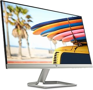 شاشة عرض باضاءة LED‏ HP‏ 24 اف دبليو، 23.8 انش، IPS‏، FHD‏، 1 HDMI‏، 1 VGA‏، AMD فري سينك، لون ابيض، من اتش بي، 1920*1080، 1920*1080